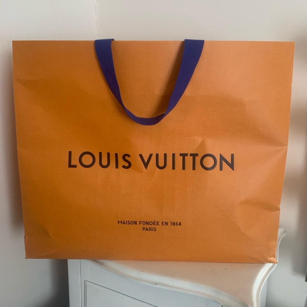 Louis Vuitton shopping bag
